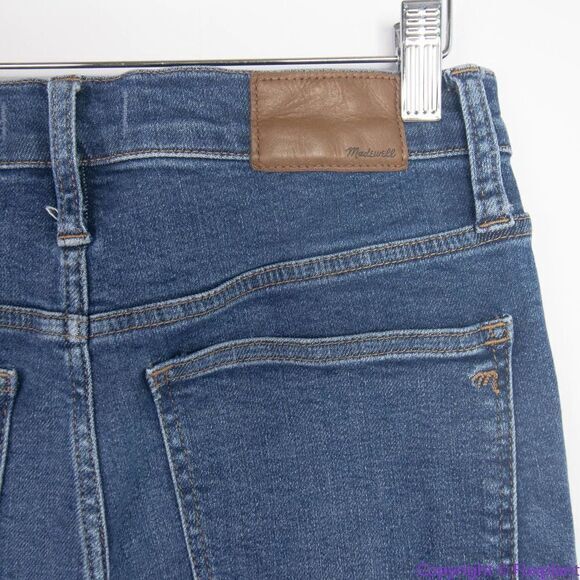 NEW Madewell 10" High-Rise Skinny Jeans in Wendover Wash: TENCEL™, 28 - Picture 13 of 16